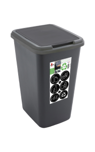 Poubelle de tri GREEN BIN 50L L.39xl.33xH.54,5cm